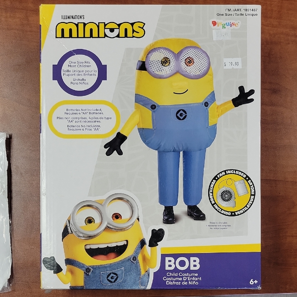 Illumination's Minions Bob Child Costume - Yellow & Blue